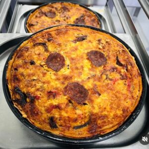 Herefordshire Salami Quiche